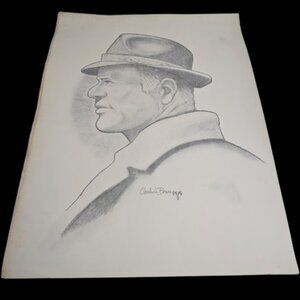 Print of Tom Landry